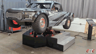 This Full-Motion Truck Sim Racing Rig Brings Baja to Your Living Room