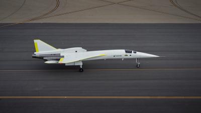 Watch the Supersonic XB-1 Take Its First Flight