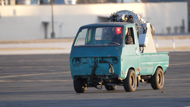 This Jet-Powered Tiny Truck Has Fired Its Way Into My Heart