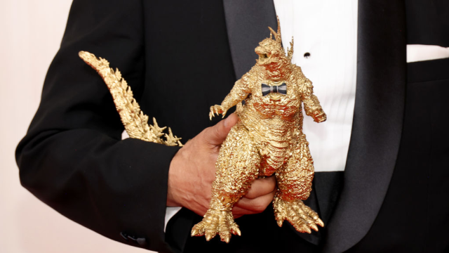 The Oscars Belonged to Minus One’s Tiny, Golden Godzilla