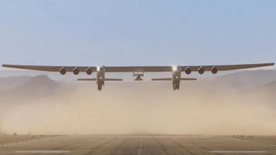 Watch as World’s Largest Plane Releases Hypersonic Vehicle for Its First Powered Test Flight