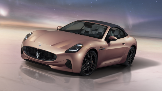 Maserati’s New EV Is a Gorgeous Convertible With 818 HP