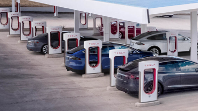 Tesla Is Building a Gigantic 200 Car Charging Station
