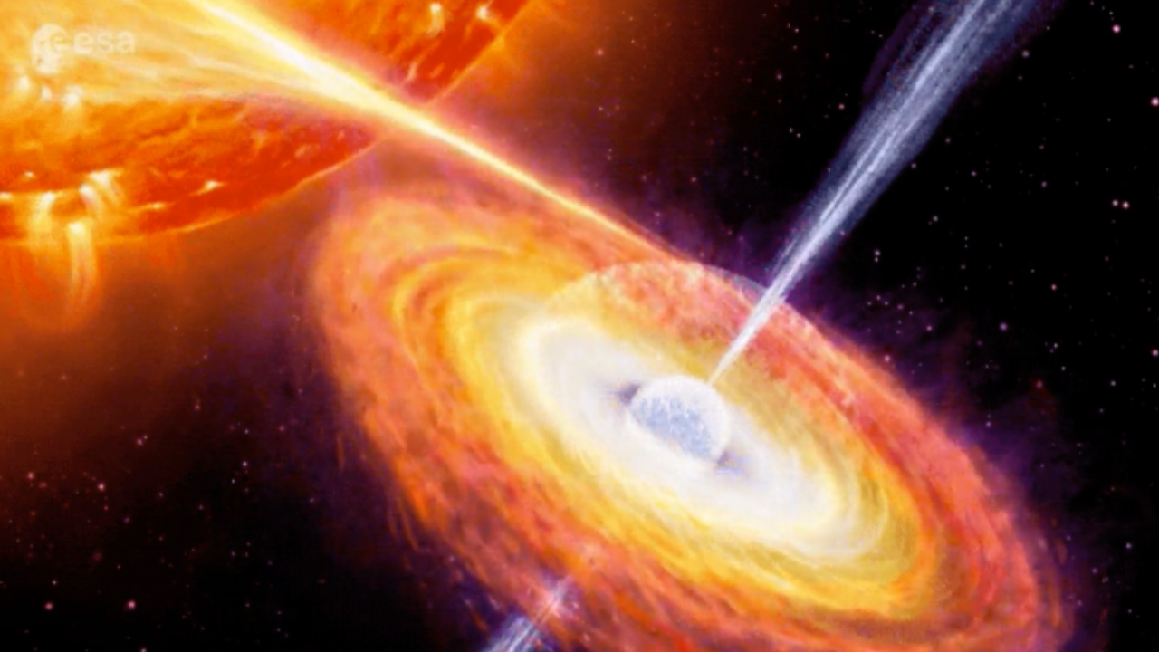 Gli scienziati affermano che le stelle di neutroni emettono getti che si muovono a velocità relativistiche