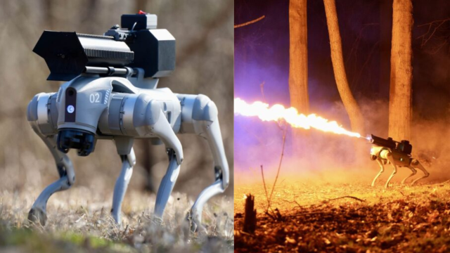 Thermonator, the Flame-Throwing Robot Dog, Can Now Be Yours for $14K