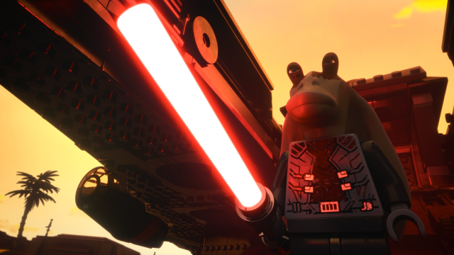 Mesa Flipping Out Over Darth Jar Jar in Lego’s Crazy New Star Wars Series