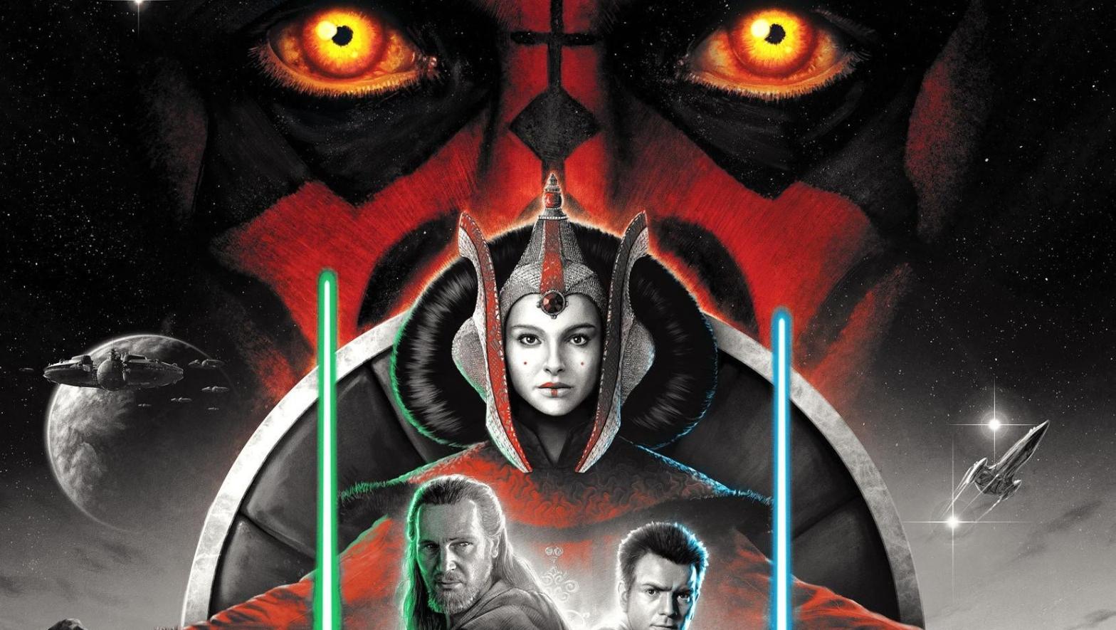 Star Wars: The Phantom Menace’s Official 25th Anniversary Poster Is Now Available