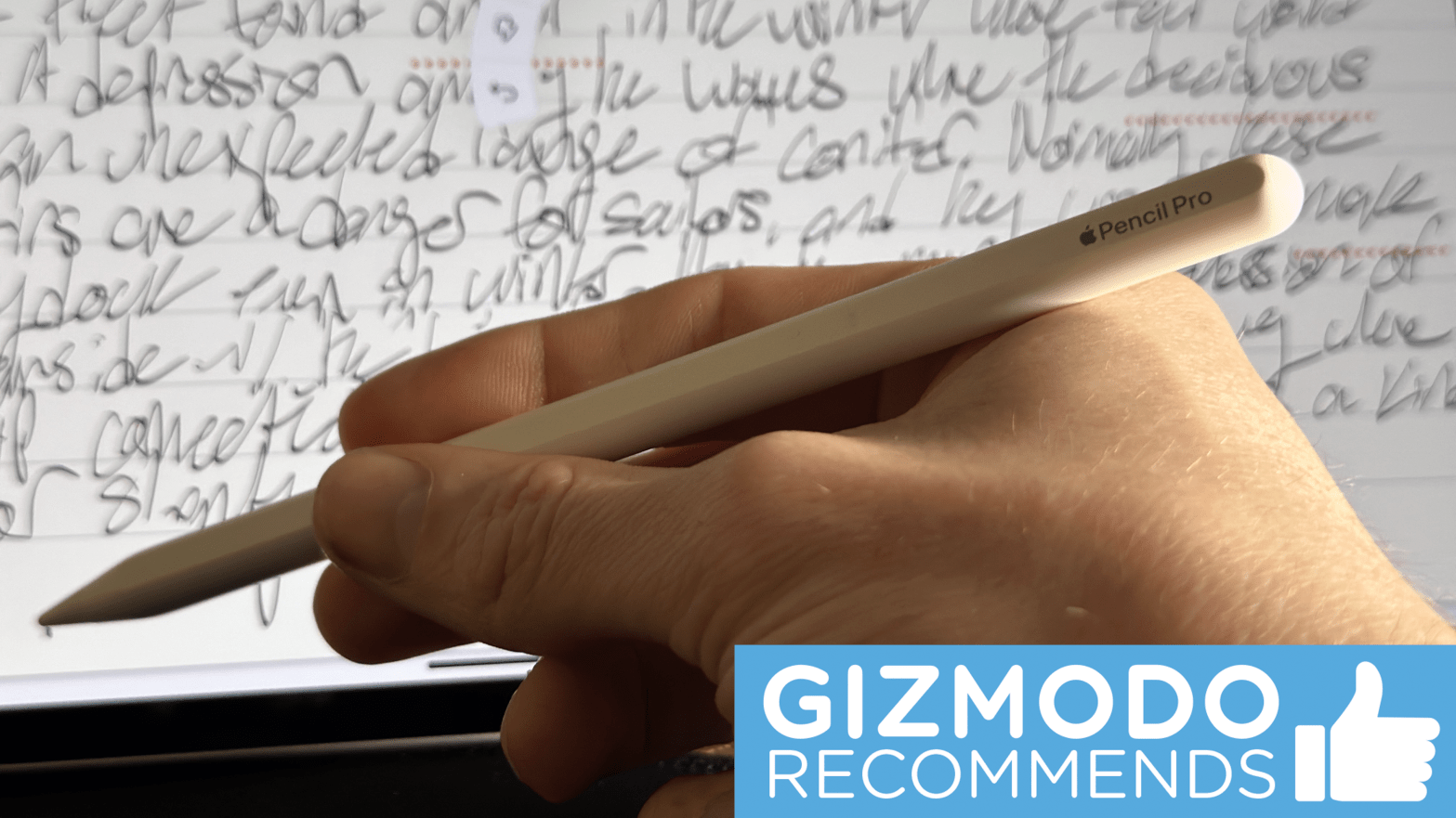 The Apple Pencil Pro Makes Scribbling and Doodling a True Delight