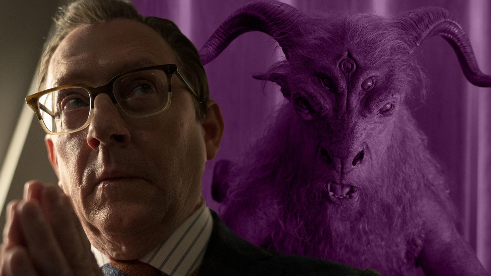Evil’s Michael Emerson on Working Opposite a Giant, Hairy, Five-Eyed Demon