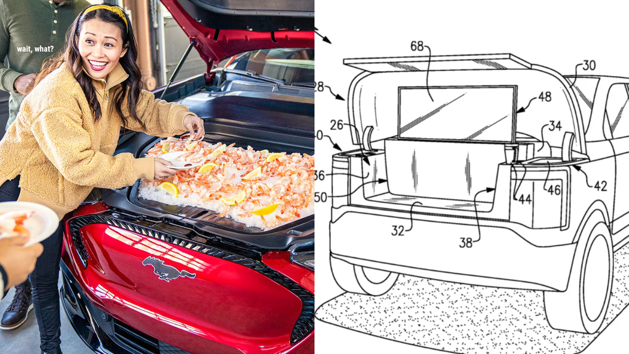 Ford’s New Electric Car Patent Is a Weird Frunk Mod