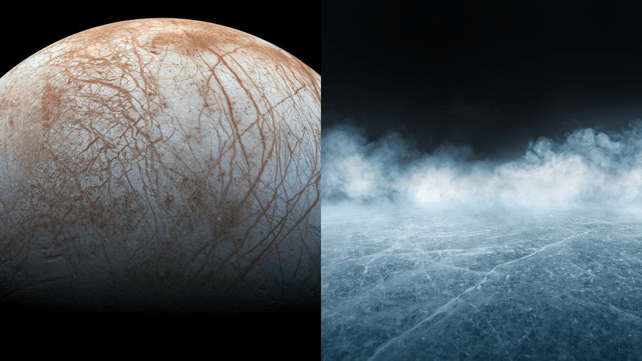 Nowe zdjęcia z sondy Juno sugerują, że lodowa skorupa Europy „unosi się swobodnie” po ukrytym oceanie Księżyca