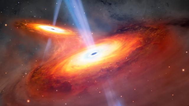 Pair of Merging Quasars Reveals Secrets of the Universe’s Earliest Days