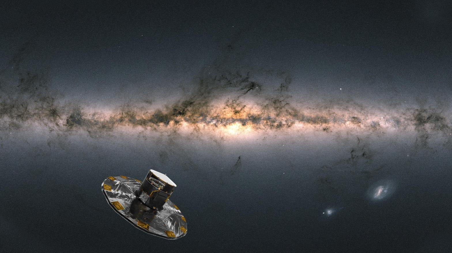 Recent Cosmic Collision Shakes Up Milky Way History