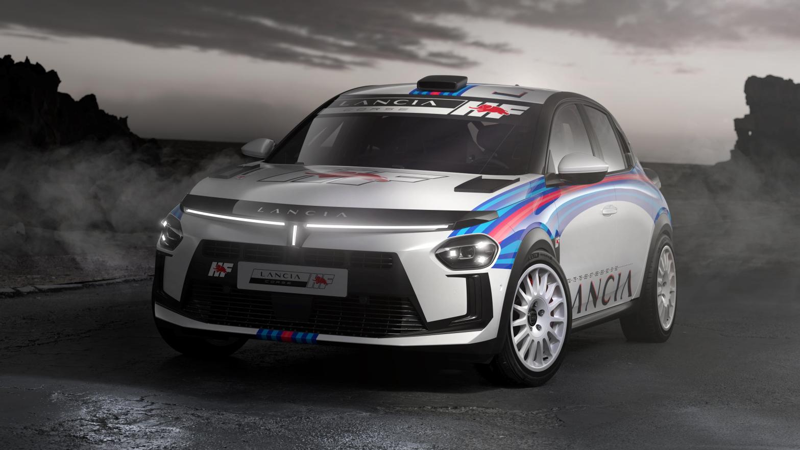 Lancia Converts Its EV to Petrol for Its Return to Rally