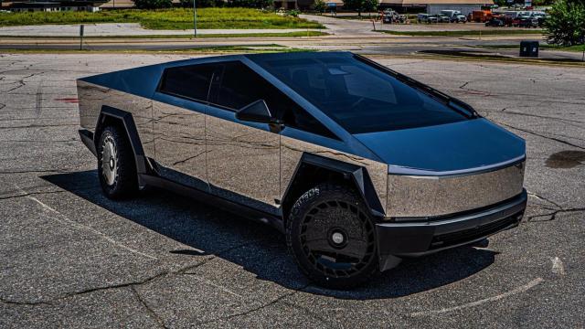 You Can Buy a Polished Tesla Cybertruck if You Need Everyone to Hate You