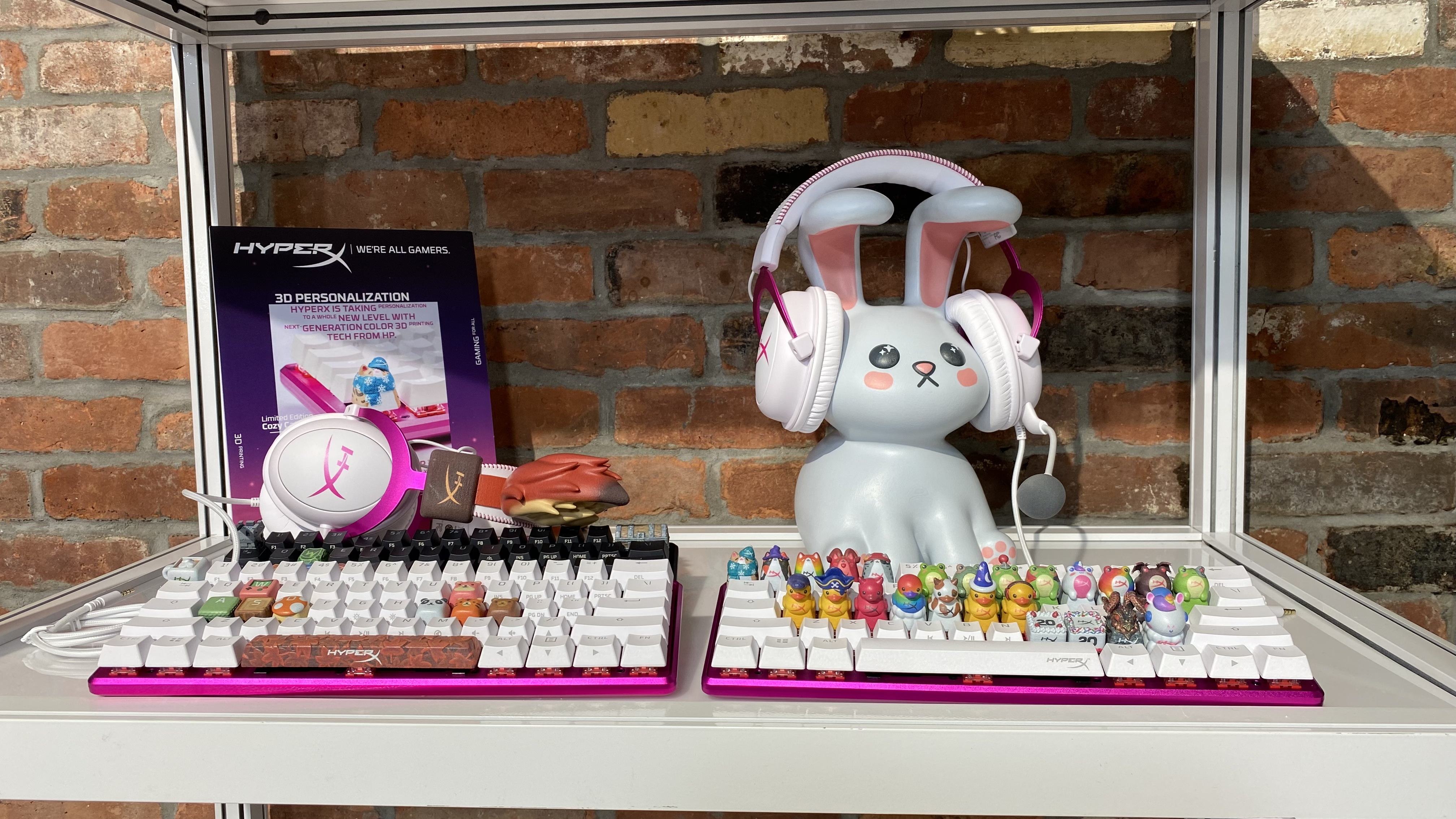 HyperX Wants You to Put Its Tiny 3D-Printed Cat Figure On Your Keyboard